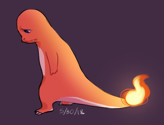 3_fingers 3_toes ambiguous_anthro ambiguous_gender anthro blue_eyes claws fangs feet fingers fire flaming_tail light looking_down mouth_closed multicolored_body multicolored_skin nude_ambiguous nude_anthro number orange_body orange_skin orange_tail purple_background sad semi-anthro simple_background solo standing tail tan_claws teeth toe_claws toes two_tone_body two_tone_skin two_tone_tail white_body white_skin white_tail lunareel nintendo pokemon charmander generation_1_pokemon pokemon_(species) 2018 colored dated digital_drawing_(artwork) digital_media_(artwork) full-length_portrait lighting portrait shaded