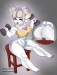 3_fingers ahegao anus bottomless chair clothed clothing dildo dildo_in_pussy dildo_insertion dildo_sitting double_bun dumbbell eye_roll featureless_feet feet female fingers furniture genitals looking_pleasured not_furry penetration pussy red_eyes sex_toy sex_toy_in_pussy sex_toy_insertion shirt tank_top tongue tongue_out topwear vaginal vaginal_penetration weights neo_mecha nintendo pokemon gardevoir generation_3_pokemon humanoid pokemon_(species) 2023 absurd_res hi_res signature