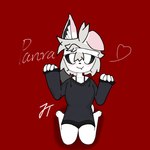 accessory anthro biped blush bra cat_tail clothing female fur headband heart_symbol kneeling kneeling_on_ground sharp_teeth shy sweater teeth topwear underwear white_body white_fur jiangter panra domestic_cat felid feline felis lagomorph leporid mammal rabbit 1:1 hi_res