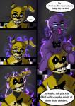 animatronic anthro comic digital_media_(artwork) duo english_text fazbear's_fright five_nights_at_freddy's five_nights_at_freddy's_3 ghost lagomorph leporid machine male mammal nomidot purple_man_(fnaf) rabbit robot scottgames simple_background spirit springtrap_(fnaf) text