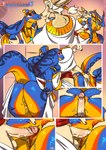 5_fingers anthro anthro_on_anthro anthro_penetrated anthro_penetrating anthro_penetrating_anthro balls big_breasts biped blue_body blue_eyes blue_scales blue_tail blush bodily_fluids bottomwear breasts brown_eyes brown_nose butt clothed clothed_anthro clothed_female clothed_male clothing dress duo erection eyes_closed female female_penetrated fingers foreskin forked_tongue fur genital_fluids genitals hair hot_dogging humanoid_genitalia humanoid_hands humanoid_penis jewelry male male/female male_penetrating male_penetrating_female multicolored_body multicolored_scales multiple_angles page_number pants pendant penetration penile penile_penetration penis penis_in_pussy pussy scales sex smile standing sweat tail tan_body tan_fur teeth text tongue tongue_out two_tone_body two_tone_scales vaginal vaginal_fluids vaginal_penetration white_hair yellow_body yellow_scales zummeng shen_(zummeng) zaphira_(zummeng) canid canine cobra fennec_fox fox mammal reptile scalie snake true_fox 2025 comic english_text hi_res url