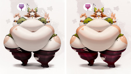 4_fingers absolute_territory anthro art_progression belly belly_folds belly_overhang big_belly bottomwear bracelet breasts clothing collar countershading cracked_ground cracks crop_top deep_navel female female_anthro fingers green_bottomwear green_clothing green_crop_top green_shirt green_skirt green_topwear hair huge_belly huge_hips huge_thighs imperial_unit jewelry legwear morbidly_obese morbidly_obese_anthro morbidly_obese_female navel obese obese_anthro obese_female orange_hair overweight overweight_anthro overweight_female pattern_clothing pattern_legwear pattern_stockings pattern_thigh_highs shirt skirt solo stated_weight stockings striped_clothing striped_legwear striped_stockings striped_thigh_highs stripes tan_body thick_thighs thigh_highs topwear torn_clothing torn_legwear torn_stockings under_boob wardrobe_malfunction white_body white_countershading wide_hipped_anthro wide_hipped_female wide_hips miluinaoxie mythology dragon mythological_creature mythological_scalie scalie 2023 colored english_description hi_res unfinished