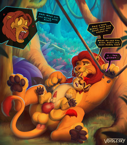 age_difference anal anal_penetration animal_genitalia animal_penis anus balls bent_spoon_position big_penis bite caught_in_the_act claws dialogue ear_bite erection feline_genitalia feline_penis feral feral_on_feral feral_penetrated feral_penetrating feral_penetrating_feral forest from_behind_position genitals grandfather_penetrating_grandson hybrid_genitalia hybrid_penis jungle knot knotted_feline_penis knotted_penis larger_male looking_pleasured lying_on_ground male male/male older_male on_ground parent_incest pawpads penetration penile penile_penetration penis penis_in_ass plant puffy_anus sex sheath shota side_panel size_difference smaller_male smaller_penetrated stated_incest tail_anus text toe_claws tree vein veiny_penis whiskers young young_feral younger_male younger_penetrated voidlesky disney the_lion_guard the_lion_king kion_(the_lion_guard) mufasa simba_(the_lion_king) felid lion mammal pantherine english_text hi_res father_(lore) father_and_child_(lore) father_and_son_(lore) grandchild_(lore) grandfather_(lore) grandfather_and_grandchild_(lore) grandfather_and_grandson_(lore) grandparent_(lore) grandparent_and_grandchild_(lore) grandson_(lore) incest_(lore) parent_(lore) parent_and_child_(lore) parent_and_son_(lore) son_(lore)