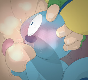 ambiguous_gender anthro anthro_penetrated balls blue_eyes blush deep_throat dominant duo faceless_character faceless_male fellatio forced forced_oral genitals hand_on_head head_grab human_on_anthro human_penetrating human_penetrating_anthro internal internal_oral interspecies larger_dom male musk oral oral_penetration penetration penile pokephilia rape sex simple_background size_difference solo_focus tongue tongue_out backsash nintendo pokemon generation_8_pokemon human mammal pokemon_(species) reptile scalie sobble 2019 digital_media_(artwork) hi_res