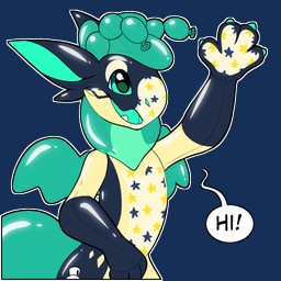 anthro balloon blue_body gesture green_eyes inflatable looking_at_viewer membrane_(anatomy) membranous_wings pool_toy telegram_sticker waving wings symrea mythology animate_inanimate dragon living_inflatable mythological_creature mythological_scalie scalie 1:1 alpha_channel