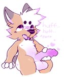 ahegao anthro balls big_penis blush breath butt erection femboy fur genitals hair heart_(marking) looking_pleasured male markings masturbation nude open_mouth penile penile_masturbation penis penis_grab piercing pink_blush pink_penis purple_inner_ear purple_penis short_tail simple_background sitting solo tail tan_body tan_fur text white_body white_fur white_inner_ear oapakorgs korgs canid canine canis domestic_dog herding_dog mammal pastoral_dog welsh_corgi 2025 colored digital_drawing_(artwork) digital_media_(artwork) english_description english_text hi_res