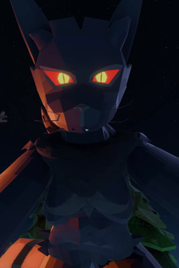 anthro campfire cuddling dominant dominant_female female female_on_top first_person_view forest glowing glowing_eyes low_poly on_top plant purring solo tree comptnt-gooning kaiju_paradise roblox gootraxian panther_gootraxian 2:3 3d_(artwork) 3d_animation animated blender_(artwork) blender_eevee_(artwork) digital_media_(artwork) hi_res loop short_playtime sound video
