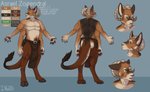 4_arms 4_pecs anthro front_view hooves horn male multi_arm multi_limb multi_pecs multiple_angles pecs rear_view simple_background solo tail tail_tuft thick_tail tuft dbd asrael_zogendral bovid canid canine canis caprine hybrid jackal mammal full-length_portrait headshot_portrait model_sheet portrait