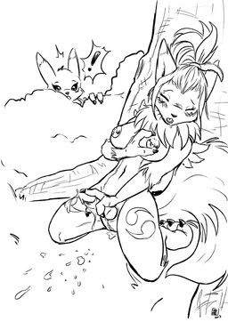 ! 2013 3_toes ambiguous_gender black_and_white breast_fondling breasts bush canine caught chest_tuft cum cum_on_floor digimon digitigrade eyes_closed fondling fox hair herm intersex kneeling masturbation monochrome nipples nude penis plain_background ponytail pussy renamon rika_nonaka rikamon s-nina tree tuft voyeur white_background
Rating: Explicit
Score: 18
User: Arkham_Horror
Date: March 22, 2013