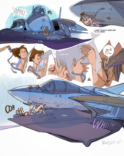 aircraft airplane blush bodily_fluids caressing cuddling cunnilingus duo entangled eyes_closed female feral genitals hair heart_symbol interspecies interspecies_romance larger_male licking looking_pleasured machine male male/female mechadendrites not_furry nude oral romantic royalty rubbing saliva sex size_difference smaller_female text tongue tongue_out vaginal vehicle vulva ratbat f-14 f-14_tomcat prince_tomcat animate_inanimate dire_aircraft dire_machine dire_vehicle human living_aircraft living_machine living_vehicle mammal 2021 artist_name colored comic digital_drawing_(artwork) digital_media_(artwork) english_text hi_res portrait signature