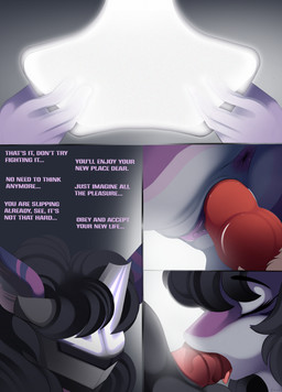 animal_genitalia animal_penis anus bdsm canine_genitalia canine_penis collar duo equine_genitalia equine_penis female female_penetrated forced fucking_machine genitals hypnosis hypnotic_clothing hypnotic_visor knot machine male male/female male_penetrating male_penetrating_female mind_control oral penetration penile penile_penetration penis penis_in_vagina science_fiction sex slave submissive submissive_female text vaginal vaginal_penetration vulva conrie aquatic fish shark absurd_res comic english_text hi_res