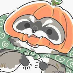 biped black_eyes black_nose chibi clothing costume dot_eyes feral grey_body halloween_costume holidays simple_background simple_eyes solo white_body yencatx halloween mammal procyonid raccoon 1:1 2021