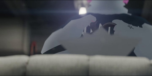 aircraft anthro armor black_nose blood blue_sclera bodily_fluids bone bound breasts brown_body brown_ears brown_face brown_fur brown_head clothing death dialogue ears_down electronics eyes_closed female fight food fur furniture gag gagged gore grey_body grey_ears grey_face grey_fur grey_head hard_hat headgear helicopter helmet inside male music narration occult_symbol open_mouth outside pentagram pivoted_ears planet rubber_band safety_vest shopping_cart skull sofa space star sun symbol tape tape_gag television text topwear vehicle vest violence white_arms white_body white_ears white_face white_fur white_head white_legs yellow_sclera labirhin sound_warning mau_makan_apa domestic_cat felid feline felis mammal 3d_(artwork) 3d_animation absurd_res animated digital_media_(artwork) english_text hi_res huge_filesize indonesian_text long_playtime promotional_material sound