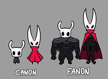 2_horns abs ambiguous_gender anthro anthrofied barazoku biceps big_muscles biped black_body black_eyes breasts cape cape_only cloak cloak_only clothed clothing duo featureless_breasts featureless_chest featureless_crotch female front_view grey_background half-siblings horn humor male mostly_nude mouthless muscular muscular_anthro muscular_arms muscular_male muscular_thighs parody partially_clothed pecs red_cloak red_clothing simple_background simple_eyes size_difference skimpy white_head dobyghost canon_vs._fanon hollow_knight_(franchise) team_cherry hornet_(hollow_knight) john_hollow_knight the_knight_(hollow_knight) animal_humanoid arthropod arthropod_humanoid humanoid insect vessel_(species) half_sister_(lore) sibling_(lore) sister_(lore)