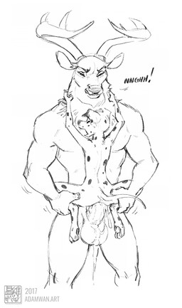 anthro anthro_on_anthro anthro_penetrated anthro_penetrating anthro_penetrating_anthro antlers balls big_balls big_penis bodily_fluids butt cum cum_in_vagina cum_inside duo female female_penetrated fur genital_fluids genitals horn interspecies large_penetration larger_male male male/female male_penetrating male_penetrating_female markings muscular muscular_male nude nude_anthro nude_female nude_male penetration penile penile_penetration penis penis_in_vagina sex size_difference smaller_female smaller_penetrated spots spotted_body spotted_fur stand_and_carry_position standing standing_sex vaginal vaginal_penetration young young_female young_female_penetrated zaush canid canine canis dalmatian deer domestic_dog mammal 2017 absurd_res hi_res monochrome signature sketch