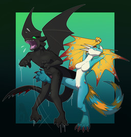 3_toes 4_fingers 4_toes anthro ballbusting balls black_body black_glans black_penis blue_body breasts bruised bruised_balls claws cock_and_ball_torture duo featureless_breasts feet female fingers flaccid genital_torture genitals glans green_eyes kick kicking_balls male male/female non-mammal_breasts nude nude_anthro nude_female nude_male open_mouth paws penis screaming standing tail toe_claws toes vulva wings yiffy1234 dreamworks european_mythology how_to_train_your_dragon mythology stormfly toothless deadly_nadder dragon fury_(httyd) mythological_creature mythological_scalie night_fury scalie western_dragon hi_res