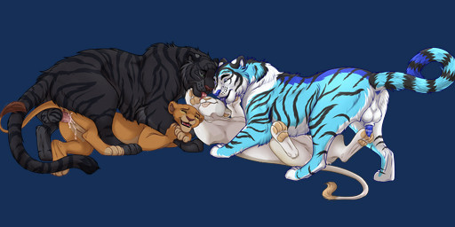 animal_genitalia animal_penis balls bodily_fluids cum cum_in_vagina cum_inside feet feline_genitalia feline_penis female feral feral_on_feral feral_penetrated feral_penetrating feral_penetrating_feral genital_fluids genitals group head_lick hindpaw licking male pawpads paws penetration penile penile_penetration penis quadruped sex stripes tail tail_tuft tongue tuft vaginal vaginal_penetration vulva malaika4 disney the_lion_king budd_(theblack_tigerbudd) cobalt_(atypicalfur) kiara_(the_lion_king) felid jaguar lion mammal pantherine tiger alpha_channel hi_res