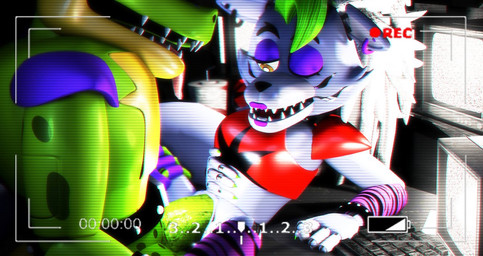 anthro computer duo electronics female genitals machine male male/female on_model one_eye_closed penetration penis recording vaginal vaginal_penetration vulva nsfwfrasty21 five_nights_at_freddy's five_nights_at_freddy's:_security_breach scottgames steel_wool_studios montgomery_gator roxanne_wolf alligator alligatorid animatronic canid canine canis crocodilian mammal reptile robot scalie wolf 2021 3d_(artwork) digital_media_(artwork) source_filmmaker_(artwork) unavailable_at_source