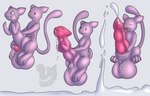 3_fingers 4_toes anal anal_penetration animal_genitalia animal_penis anthro balls base_one_layout basic_sequence big_balls big_penis bodily_fluids cheek_tuft chest_tuft cock_transformation cum cum_from_mouth cum_in_mouth cum_inside cum_on_balls cum_on_penis ditto_(pokemon) duo ejaculation emitting_cum erection excessive_cum excessive_genital_fluids eyes_closed facial_tuft feet fingers floating foot_on_balls fur generation_1_pokemon genital_fluids genitals goo_creature half-closed_eyes head_tuft hi_res huge_balls huge_penis hyper hyper_balls hyper_genitalia hyper_penis legendary_pokemon limb_regression linear_sequence male male/male male_penetrated male_penetrating male_penetrating_male mammal merging mew_(pokemon) narrowed_eyes nintendo nude one_row_layout orgasm pawpads paws penetration penis pink_body pink_fur pink_skin pokemon pokemon_(species) posexe sequence sex simple_background smile spread_legs spreading tail three_frame_image three_frame_sequence toes tongue tongue_out transformation transformation_sequence transformation_through_sex tuft watermark white_background