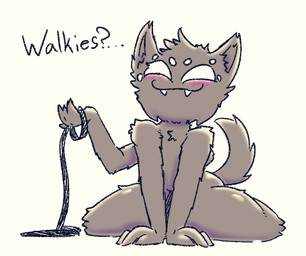 anthro blush blush_lines butt ears_up fangs leash male multi_arm multi_eye multi_limb nude sitting solo teeth websheck websly arachnid arthropod spider