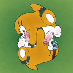 69_position balls big_balls big_penis duo erection eyewear genitals goggles male male/male oral penis sex argon_vile mario_bros nintendo eulipotyphlan mammal mole_(animal) monty_mole rocky_wrench hi_res