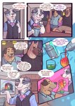 alcohol anthro bartender beer belly beverage bow_tie clothing cocktail collared_shirt dialogue dress_shirt male male/male musclegut muscular restaurant shirt size_difference slightly_chubby text topwear vest waiter work_uniform working baileyx border_collie canid canine canis collie domestic_dog herding_dog mammal mastiff molosser pastoral_dog rottweiler sheepdog absurd_res comic english_text hi_res