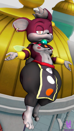 angry annoyed anthro clothed clothing cosplay frown gesture male male_anthro nipples piercing shrug slightly_chubby slightly_chubby_male solo topless topless_anthro topless_male qualske98 dragon_ball dragon_ball_super dragon_ball_z sega sonic_the_hedgehog_(series) sonic_unleashed champa chip_(sonic) canid canine canis chihuahua deity domestic_dog gaia god_of_destruction mammal toy_dog 3d_(artwork) absurd_res digital_media_(artwork) hi_res