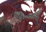 claws duo female feral genitals horn male male/female penis red_body red_scales scales sex tongue wings h_rt2 cygames dragalia_lost european_mythology mythology nintendo brunhilda_(dragalia_lost) dragon mythological_creature mythological_scalie scalie western_dragon 2019