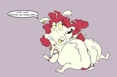 3_toes 4_fingers anthro aroused big_butt black_eyes bodily_fluids butt carrot cotton_tail cum cum_in_ass cum_in_hair cum_inside cum_on_butt cum_on_ear cum_on_face cum_on_vulva dialogue ear_piercing facial_piercing feet female fingers floppy_ears food gaping gaping_vagina genital_fluids genitals gesture hair half-closed_eyes hand_gesture heart_symbol looking_at_another looking_back lop_ears lying narrowed_eyes nose_piercing on_front open_mouth overweight overweight_anthro overweight_female piercing plant pointing pointing_at_self pointing_back pubes rear_view red_hair rounded_ears rounded_teeth simple_background slightly_chubby slightly_chubby_anthro slightly_chubby_female solo speech_bubble spread_legs spreading talking_to_another talking_to_partner tattoo teeth teeth_showing toes vegetable vulva white_body yellow_sclera jodero netflix nickelodeon rocko's_modern_life rocko's_modern_life_static_cling rabbit_mama_(rocko's_modern_life) lagomorph leporid mammal rabbit absurd_res hi_res