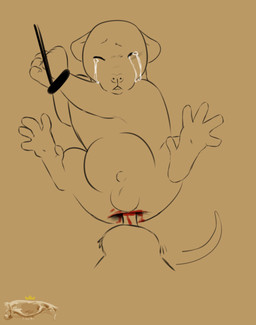 abdominal_bulge anal anal_penetration blood bodily_fluids bound duo feral forced fur genitals gore grey_body grey_fur hands_tied knot knotted_penis knotting male male/male penetration penis rape red_eyes sex solo_focus tears young ratkingofteeth mammal murid murine rat rodent hi_res father_(lore) father_and_child_(lore) father_and_son_(lore) incest_(lore) parent_(lore) parent_and_child_(lore) parent_and_son_(lore) son_(lore)