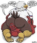 2022 69_position accipitrid accipitriform all_fours american_eagle anal_request anthro anus avian bald_eagle bird bottomless butt clothed clothing dialogue digital_media_(artwork) dragon duo eagle english_text european_mythology fifa hi_res imminent_anal looking_back lying male male/male mythological_creature mythological_scalie mythology nanoff on_back oral oral_request overweight overweight_male presenting presenting_anus presenting_hindquarters rear_view requesting rimming_request scalie sea_eagle sex simple_background soccer_uniform sportswear spread_legs spreading tail text topwear uniform united_states_of_america wales welsh_dragon western_dragon world_cup