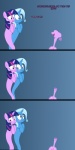 1:2 blush bottle comic confusion container crossover digital_media_(artwork) disembodied_mouth duo_focus english_text equid equine female female/female friendship_is_magic fur genie group hair hasbro hi_res horn mailbox mammal multicolored_hair my_little_pony mythological_creature mythological_equine mythology navitaserussirus purple_body purple_eyes purple_fur purple_hair square_crossover text trixie_(mlp) tumblr twilight_sparkle_(mlp) two_tone_hair unicorn