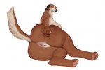 5_fingers anthro anus big_butt breasts brown_body brown_fur butt butt_grab digitigrade female fingers fur genitals half-closed_eyes hand_on_butt looking_at_viewer narrowed_eyes presenting presenting_anus presenting_hindquarters presenting_pussy pussy raised_tail rear_view solo spread_butt spreading tail thick_thighs white_body white_fur y_anus goldmikun gunhild_(securipun) canid canine canis domestic_dog mammal molosser mountain_dog saint_bernard