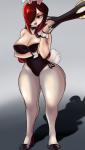 big_breasts breasts cleavage clothed clothing female solo wide_hips lyn_nyl skullgirls parasoul animal_humanoid humanoid lagomorph lagomorph_humanoid leporid_humanoid mammal mammal_humanoid rabbit_humanoid hi_res