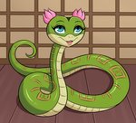 blue_eyes detailed_background female feral inside lips looking_up smile solo huitu_c dreamworks kung_fu_panda master_viper mammal reptile scalie snake viper hi_res