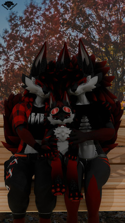 anthro bench breasts butt detailed_background duo eyeliner female freckled_arms freckled_breasts freckled_butt freckled_chest freckled_face freckled_legs freckled_shoulders freckled_thighs freckles group highlights_(coloring) hug inbreeding makeup male male/female markings medium_breasts park park_bench red_eyeliner red_eyes red_highlights tail trio whiskers hound_helldan mythology blaze_(hound_helldan) hound_(hound_helldan) jessika_(hound_helldan) canid canid_demon canine demon hellhound hybrid mammal mythological_canine mythological_creature novabeast 3d_(artwork) 4k 9:16 absurd_res blender_(artwork) digital_media_(artwork) hi_res watermark brother_(lore) brother_and_sister_(lore) father_(lore) father_and_child_(lore) father_and_son_(lore) inbred_(lore) incest_(lore) mother_(lore) mother_and_child_(lore) mother_and_son_(lore) parent_(lore) parent_and_child_(lore) parent_and_son_(lore) sibling_(lore) sister_(lore) son_(lore) twins_(lore)