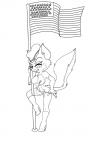 america american_flag breasts canine chest_tuft dancing eyewear female flag fox fur glasses high_heels line_art lt._vixen mammal monochrome pole pole_dancing slashysmiley tassels thong tuft
Rating: Questionable
Score: 4
User: Munkelzahn
Date: September 15, 2013