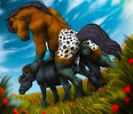 anatomically_correct anatomically_correct_genitalia anatomically_correct_penis anatomically_correct_vulva animal_genitalia animal_penis animal_vulva anthro anthro_on_feral anthro_penetrating anthro_penetrating_feral anus appaloosa_(marking) backsack balls bestiality big_balls biped black_body black_fur black_mane bodily_fluids brown_body brown_fur cloud cum cum_in_vagina cum_inside day depth_of_field detailed_background dipstick_ears duo dutch_angle ear_markings equine_genitalia equine_penis equine_vulva erection female female_feral female_penetrated feral feral_penetrated field fur genital_fluids genitals gloves_(marking) grass hooves intraspecies intraspecies_bestiality leg_markings low-angle_view male male/female male_anthro male_on_feral male_penetrating male_penetrating_female mane markings multicolored_ears nude outside penetration penile penile_penetration penis penis_in_vagina perineum plant puffy_anus quadruped rear_view sex size_difference sky smaller_penetrated socks_(marking) teats unguligrade vaginal vaginal_penetration vulva white_body white_fur venlightchaser freya_(thefuzzyhorse) fuzimir_(character) appaloosa equid equine horse mammal pony shetland_pony 2025 colored digital_drawing_(artwork) digital_media_(artwork) full-length_portrait hi_res portrait