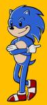 anthro button_(fastener) button_eyes male roomy simple_background solo standing mapdark sega sonic_the_hedgehog_(series) sonic_the_hedgehog eulipotyphlan hedgehog mammal hi_res sketch