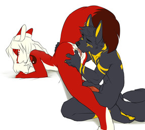 2015 animal_genitalia anthro anubian_jackal anubislivess black_fur canine canine_penis cunnilingus ear_piercing eyes_closed female fur jackal jailbird kneeling male male/female mammal nude oral penis piercing plain_background pussy red_fur sex vaginal white_background wolf
Rating: Explicit
Score: 19
User: Numeroth
Date: February 19, 2015 2015 animal_genitalia anthro anubian_jackal anubislivess black_fur canine canine_penis cunnilingus ear_piercing eyes_closed female fur jackal jailbird kneeling male male/female mammal nude oral penis piercing plain_background pussy red_fur sex vaginal white_background wolf
Rating: Explicit
Score: 19
User: Numeroth
Date: February 19, 2015