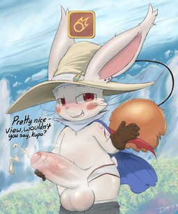 antennae_(anatomy) anthro big_ears big_eyes big_penis blush bodily_fluids briefs briefs_down cape cheek_spots clothing cum cumshot detailed_background dialogue ejaculation foreskin genital_fluids genitals gloves handwear hat headgear headwear huge_penis hyper hyper_genitalia hyper_penis looking_at_viewer male penis pom_antennae shortstack shortstack_male shota small_but_hung smile smiling_at_viewer smirk smirking_at_viewer solo text underwear vein veiny_penis whiskers wings wizard_hat young young_but_hung doodle_moogle final_fantasy square_enix atla_moogle black_mage_(job) mage_(final_fantasy) ivalician_moogle mammal moogle absurd_res english_text hi_res