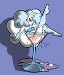 anthro champagne_glass container cup drinking_glass female glass glass_container glass_cup pose solo theburningdonut nintendo pokemon bella_(theburningdonut) fan_character alolan_form alolan_vulpix generation_7_pokemon pokemon_(species) regional_form_(pokemon) pinup