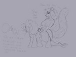 anthro anthro_on_feral bestiality breasts crossover_ship duo female feral feral_penetrated gynomorph intersex intersex/male male nipples nude penetration infernaltanuki friendship_is_magic hasbro my_little_pony alex_mayhem pinkie_pie_(mlp) demon equid equine horse mammal pony procyonid raccoon crack_ship absurd_res crossover hi_res sketch