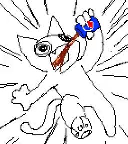 3_toes 4_fingers ambiguous_gender anthro beverage beverage_can cute_fangs drinking drinking_soda fangs feet fingers fur holding_beverage holding_object open_mouth pawpads paws simple_background soda solo tail teeth toes white_background wide_eyed kirichiiii pepsi domestic_cat felid feline felis mammal 2024 2_frame_animation animated icon low_res reaction_image