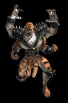 2_toes 3_fingers 4_arms feet fingers genitals male multi_arm multi_genitalia multi_limb multi_penis muscular muscular_humanoid muscular_male open_mouth penis solo toes ixum mortal_kombat kintaro felid humanoid mammal pantherine shokan tiger tigrar_shokan 2:3 alpha_channel hi_res