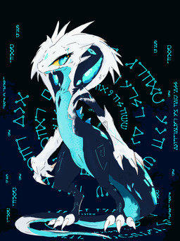 3_toes 4_fingers animal_genitalia anthro blue_body blue_eyes blue_scales claws cloaca countershading cute_fangs eyelashes fangs feet femboy finger_claws fingers genitals gloves_(marking) looking_at_viewer male markings pupils scales slit_pupils snake_hood solo tail teeth toe_claws toeless_(marking) toes white_body white_scales yellow_sclera shadowsoulful nintendo pokemon kalil_(shadowsoulful) arbok generation_1_pokemon generation_7_pokemon hybrid hybrid_pokemon pokemon_(species) reptile salazzle scalie snake 2025 absurd_res colored_sketch hi_res sketch