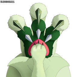 ambiguous_gender anthro claws evolutionary_family feral fur green_body green_fur group pawpads paws simple_background size_difference trio eleonorm11 nintendo pokemon felid feline floragato generation_9_pokemon mammal meowscarada pokemon_(species) sprigatito 1:1 2025 hi_res signature