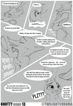 abdominal_bulge absurd_res anthro anthro_on_anthro anthro_penetrated anthro_penetrating anthro_penetrating_anthro bodily_fluids breasts bulge canid canine comic cum cum_in_pussy cum_inside digital_media_(artwork) disney duo ejaculation english_text erection excited female female_penetrated fox fur genital_fluids genitals grey_body grey_fur hair hi_res judy_hopps knotting lagomorph leporid licking male male/female male_penetrating male_penetrating_female mammal monochrome nick_wilde nude penetration penis pussy rabbit red_fox sex simple_background smile text tongue tongue_out true_fox twilightchroma vaginal vaginal_penetration zootopia