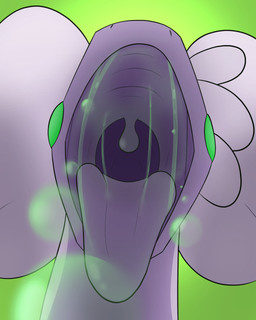 ambiguous_gender bodily_fluids bubble feral mouth_shot open_mouth purple_mouth saliva saliva_string snout solo throat tongue tongue_out uvula wide-open_mouth sharkthemark nintendo pokemon generation_6_pokemon goodra pokemon_(species) 4:5 hi_res