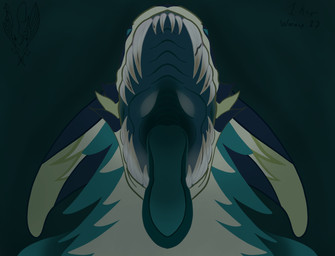 anthro blue_mouth blue_tongue male mouth_shot open_mouth solo throat tongue tongue_out lyrical_impressions_(artist) hi_res